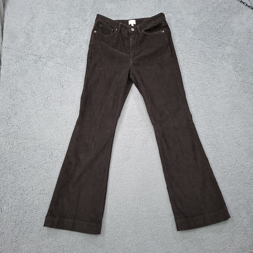 Ann Mashburn Pants sz 26 Kendall Flare 5-pocket Jeans in Stretch Corduroy